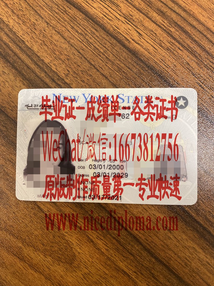 原版定制纽约州驾驶执照