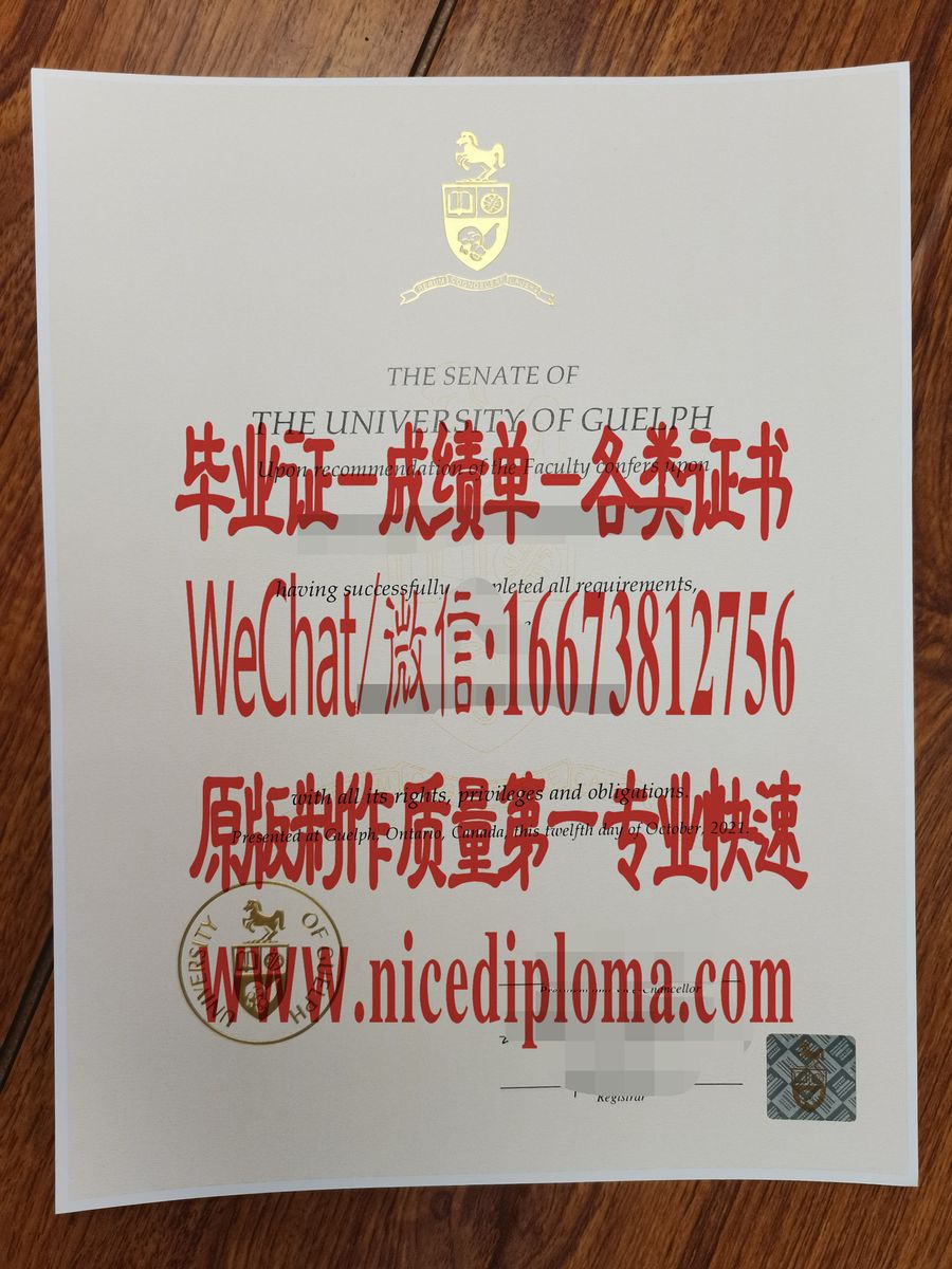 快速拿到大圭尔夫大学文凭学位